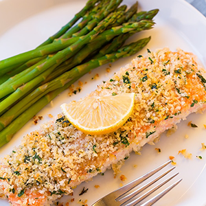 Panko-Crusted Salmon | Paperny Family JCC