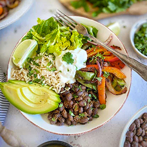 Vegan Burrito Bowl | Paperny Family JCC