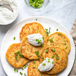 Mashed Potato Pancakes | Paperny Family JCC