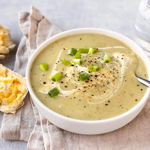 Creamy Potato and Spring Onion Soup | Paperny Family JCC
